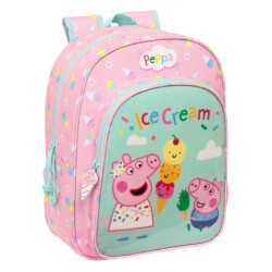 MOCHILA INFANTIL ADAPT.CARRO PEPPA PIG "ICE CREAM" 612372185 SAFTA24
