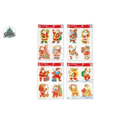 STICKER NOEL REGALOS PURPURINA 4*13,5*10 55220 ^