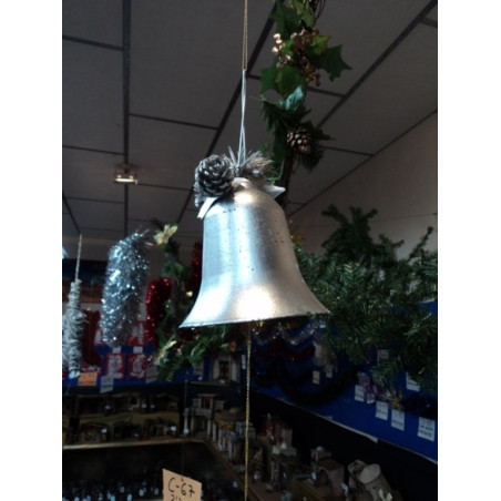 CAMPANA POREX PAN LISO PLATA 20CM 25760 ^