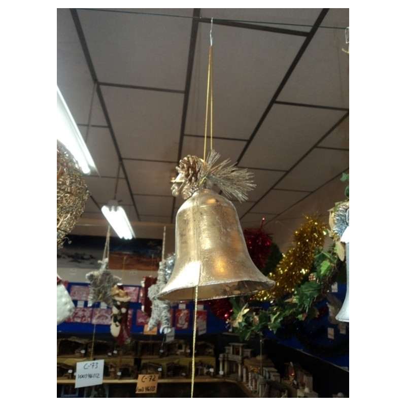 CAMPANA POREX PAN LISO ORO 20CM 25761 ^