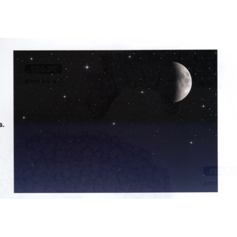 FONDO ESTRELLAS LUNA 60*100  ROLLO 1H 70260 ^