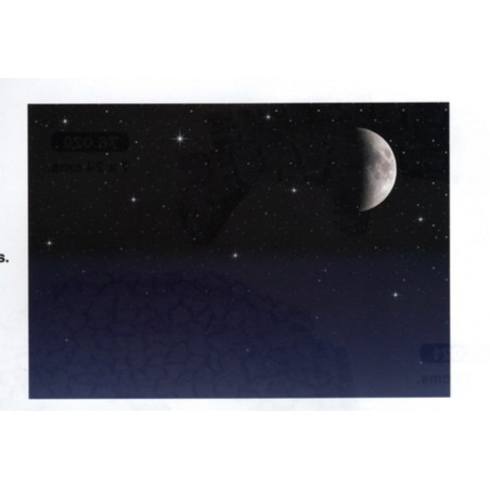 FONDO ESTRELLAS LUNA 60*100  ROLLO 1H 70260 ^