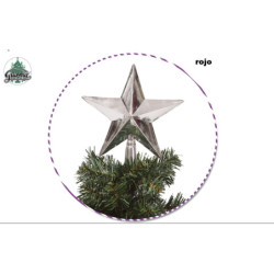 PUNTAL REMATE ESTRELLA 5 PUNTAS ROJO 42592 ^