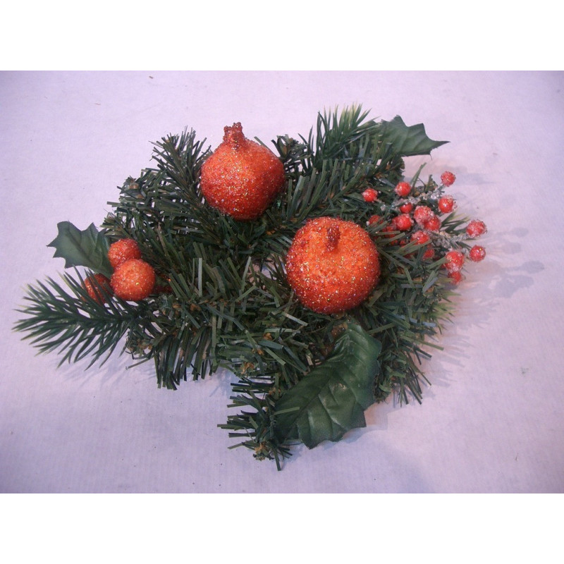 CENTRO VELA FRUTAS COBRE ESCARCHADAS 25615 ^