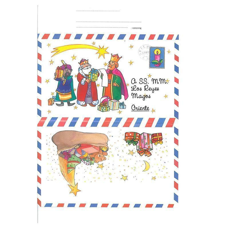CHRISTMAS EDICROMO CARTAS REYES MAGOS 31-32 ^
