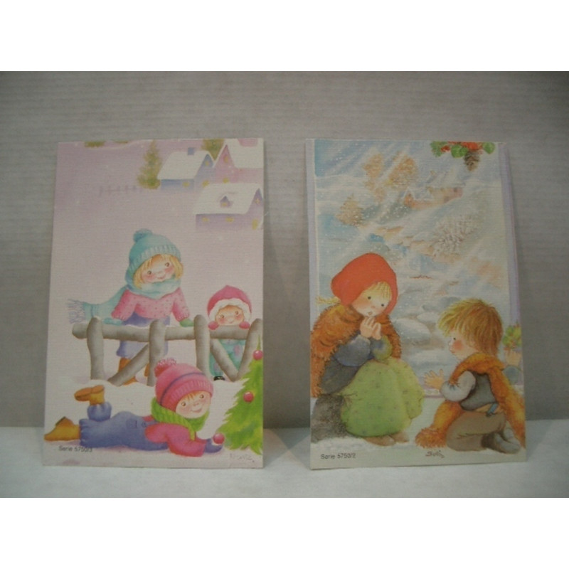 CHRISTMAS EDICROMO TARJETON PEQUEÑO 5750 ^