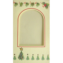 CHRISTMAS EDICROMO FOTOGRAFICO C/ORO 70257 ^