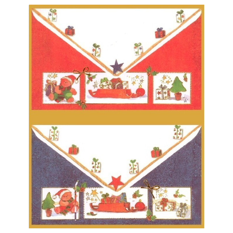 CHRISTMAS EDICROMO TRIPLES C/ORO 79810 ^