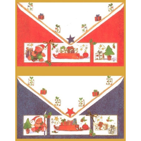 CHRISTMAS EDICROMO TRIPLES C/ORO 79810 ^