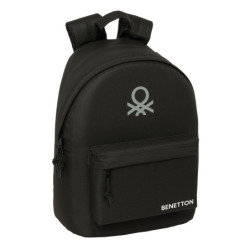 MOCHILA PARA PORTATIL 14,1" BENETTON BASICS "NEGRO" SAFTA26 642619819 41X31 UNIDAD