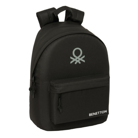 MOCHILA PARA PORTATIL 14,1" BENETTON BASICS "NEGRO" SAFTA26 642619819 41X31 UNIDAD