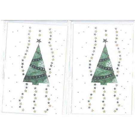 CHRISTMAS EDICROMO TROQUELADO LASER C/ORO 81011 ^