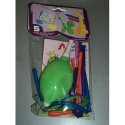 GLOBO TIRILLA C/HINCHADOR BOLSA 5U. ALEXIA