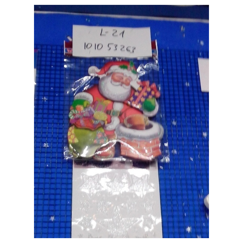 STICKER NOEL WG SURTIDO COLORES C/VENTOSA 263 ^