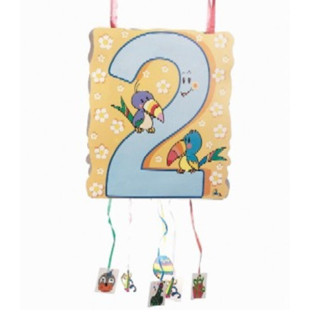 PIÑATA PEQUEÑA NUMEROS VERBETENA ^