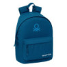 MOCHILA PARA PORTATIL 14,1" BENETTON BASICS "MARINO" SAFTA26 642617819 41X31 UNIDAD