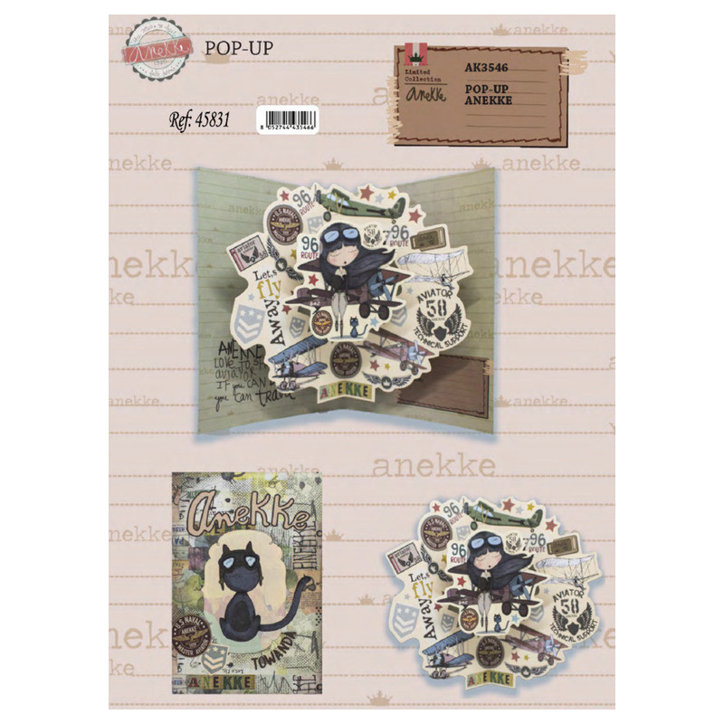 TARJETA FELICITACION ARGU ANEKKE AK3546 UNIDAD