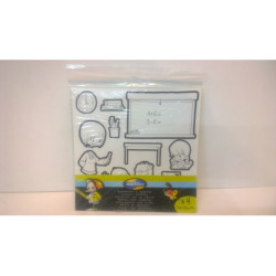 GOMETS MAILDOR PARA PINTAR 16*16CM PROFESIONES 560433 ^