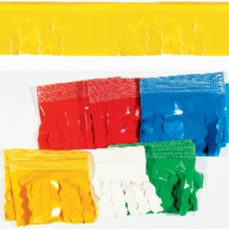 FLECO PLASTICO 25M ROSA