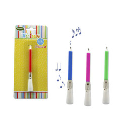 VELA CUMPLEAÑOS POESSA MUSICAL BLISTER UNIDAD 323686 ^