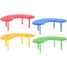 MESA SERIE ELITE EN U TALLA 2 ALT.52 CM NIÑO 3-4 AÑOS COLORES IMPARA