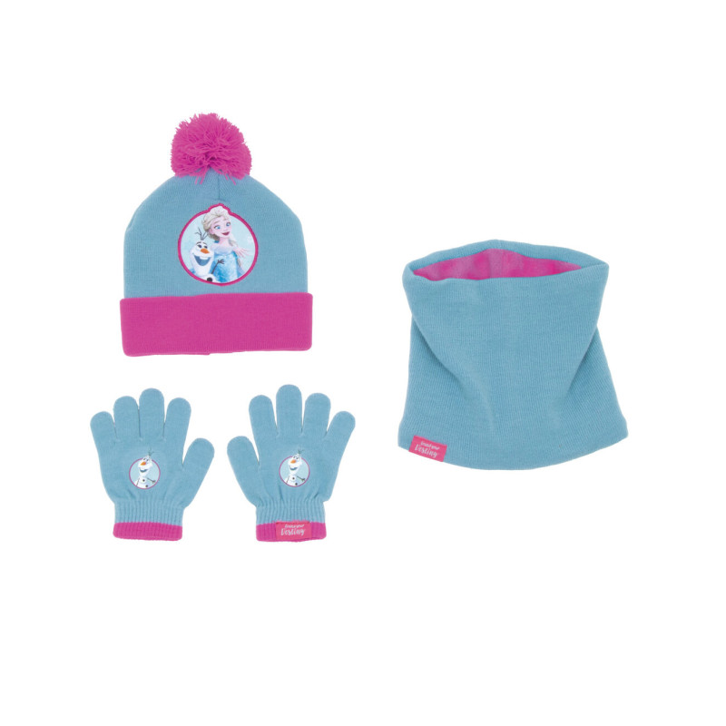 SET GORRO/BUFF/GUANTES INFANTIL 48/51 FROZEN II "MEMORIES" SAFTA23 ENERO WD14726