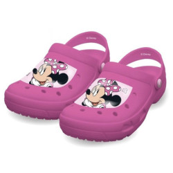 ZUECOS DE GOMA ROSA MINNIE MOUSE "ME TIME" WD14156 SAFTA23 VAC