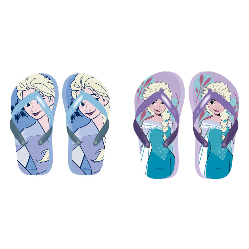 CHANCLAS DE VERANO SURT.2 DISEÑOS FROZEN "BELIEVE" WD14137 SAFTA23 VAC