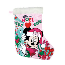 CALCETIN PAPA NOEL 42CM MINNIE MOUSE "LUCKY" SAFTA23 SEP WD14008