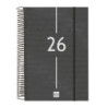 AGENDA YEAR E11 1DP 2026 NEGRO+ FINOCAM26 742076026 175 X 29 X 242 MM