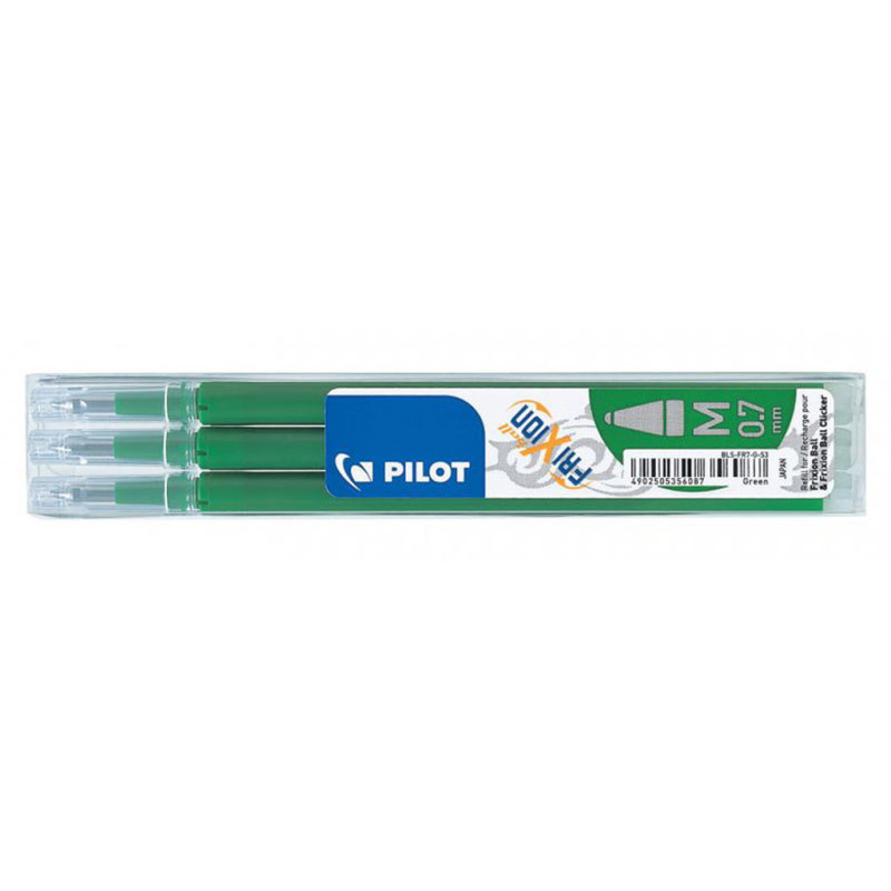 BOLIGRAFO RECAMBIO PILOT FRIXION BORRABLE VERDE 3U