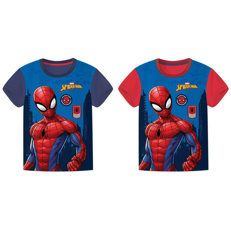 CAMISETAS SURT. 2 DISEÑOS 3-8 AÑOS SPIDER-MAN "HERO" SPI23-1107 SAFTA23 VAC