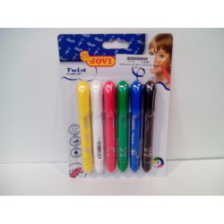 MAQUILLAJE JOVI TWIST 6,1GR BLISTER 6 COLORES 191 ^