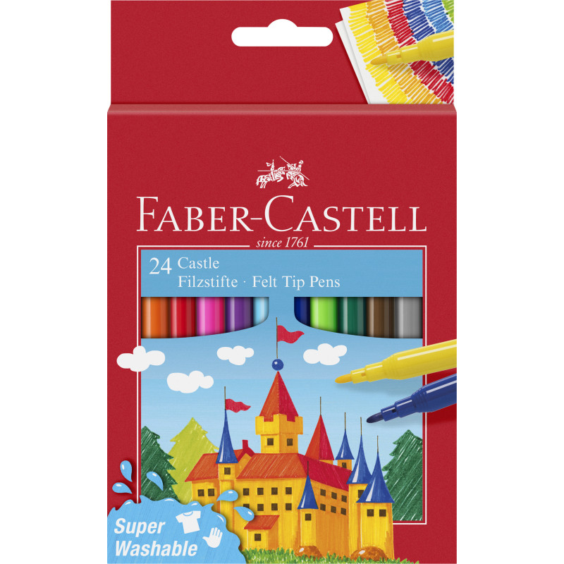 MARCD.ES ESCOLARES MEDIO 24 UDS FABER CASTEL