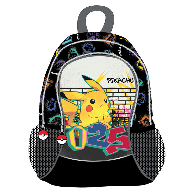 MOCHILA JUNIOR POKEMON "PIKACHU" POK23-1327 SAFTA23 VAC