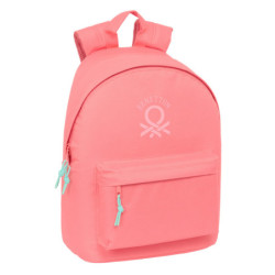 MOCHILA PARA PORTATIL 14,1" BENETTON BASICS "CORAL" SAFTA26 642614819 41X31 UNIDAD