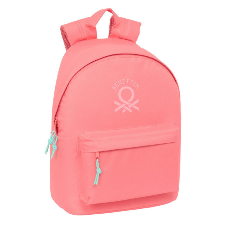 MOCHILA PARA PORTATIL 14,1" BENETTON BASICS "CORAL" SAFTA26 642614819 41X31 UNIDAD