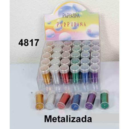 PURPURINA WG SUPERFINA METAL SURTIDO 1 C/36U 48170