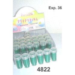 PURPURINA WG SUPERFINA METAL VERDE C/36U 48220