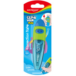 CINTA CORRECTORA RETRACTIL KEYROAD KR972101 18*65 SAFTA22