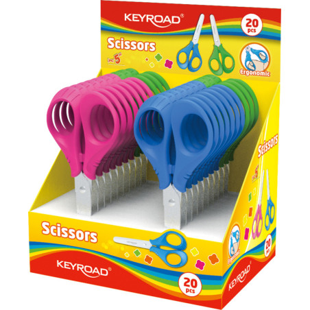 TIJERA ESCOLAR 13 CM KEYROAD KR971844 13*15 SAFTA22