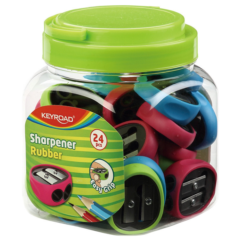 SACAPUNTAS DOBLE KEYROAD KR971835 12*9 SAFTA22