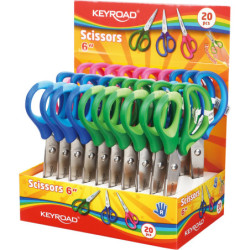 TIJERA ESCOLAR 15 CM KEYROAD KR971552 15,5*17 SAFTA22