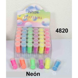 PURPURINA WG SUPERFINA FLUOR SURTIDO 6 COLORES C/36U 48200