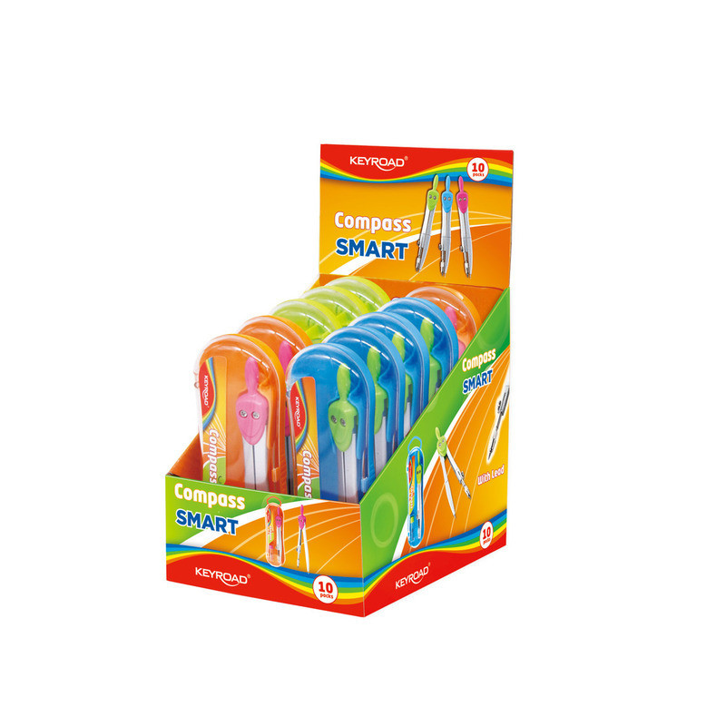 COMPAS ESCOLAR KEYROAD KR971442 10*10 SAFTA22