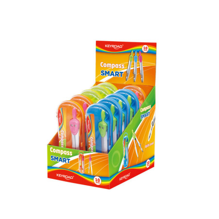 COMPAS ESCOLAR KEYROAD KR971442 10*10 SAFTA22