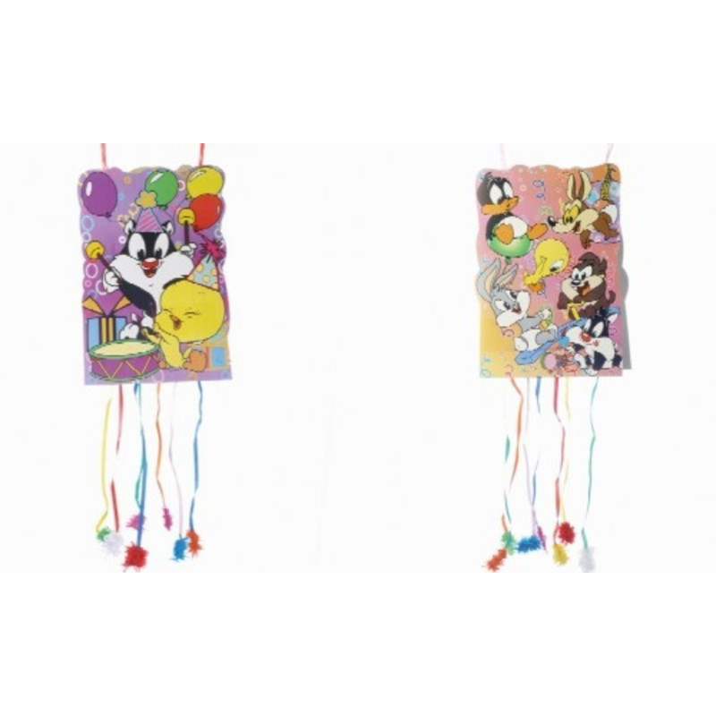 PIÑATA MEDIANA PERFIL BABIES LOONEY TOONES VERBETENA ^