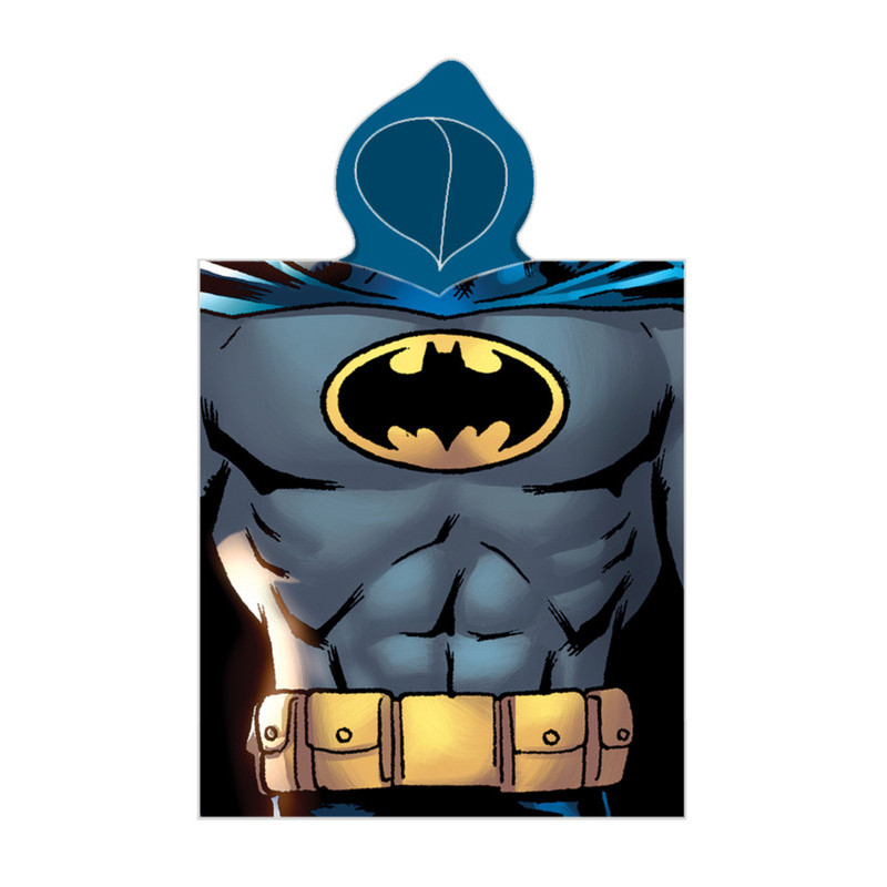 PONCHO DE MICROFIBRA BATMAN "HERO" BAT163015 SAFTA23 VAC