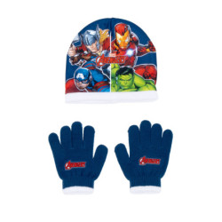 SET GORRO/GUANTES INFANTIL 51/54 AVENGERS "INFINITY" SAFTA23 ENERO AV14797