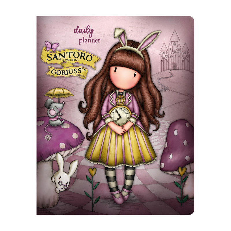 PLANIFICADOR DIARIO GORJUSS "JUST ONE SECOND" 975GJ06 14,5*12 SAFTA22